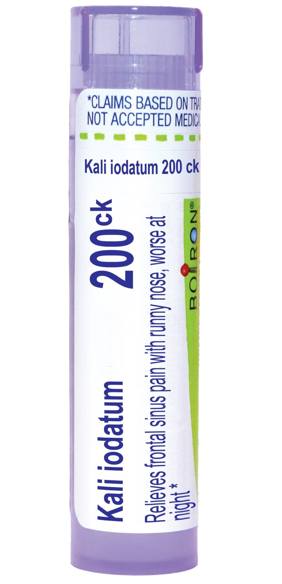 Boiron Kali Iodatum 200Ck Homeopathic Single Medicine Cough, Cold &amp; Flu 80 Pellet