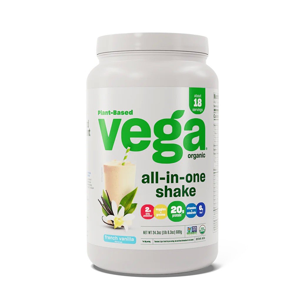 Vega Vega One Organic All-In-One Shake French Vanilla 24.3 oz Powder