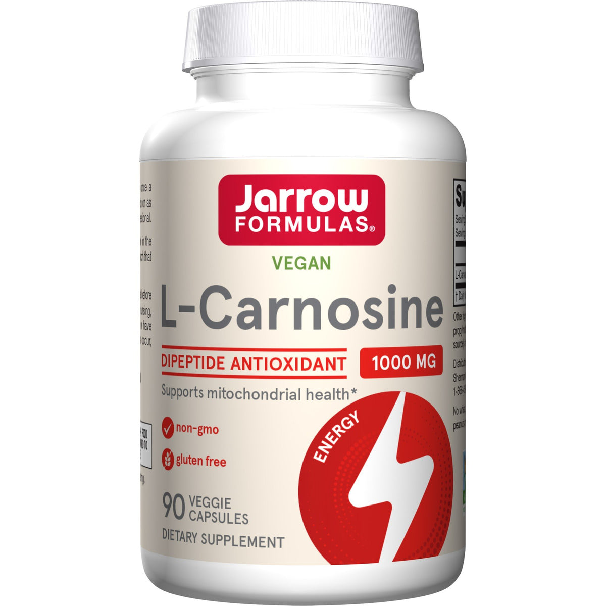 Jarrow Formulas L-Carnosine 500mg 90 Capsule