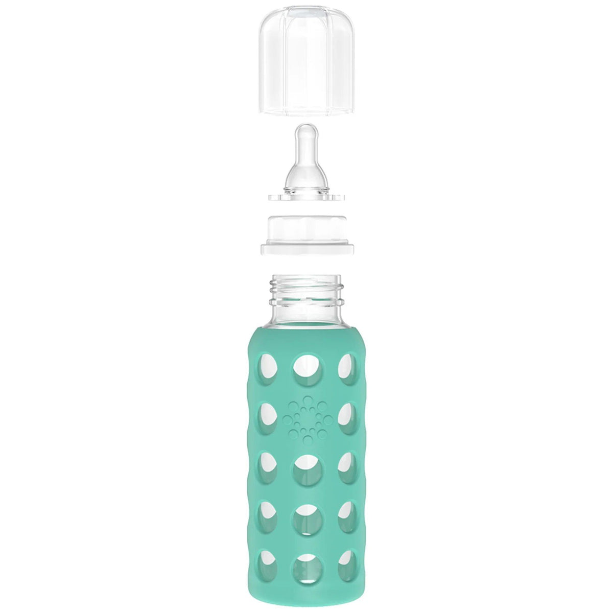 Lifefactory Glass Baby Bottle Kale 9 oz Bottle