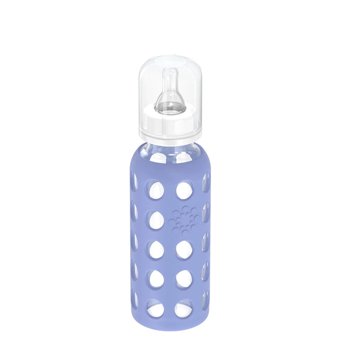 Lifefactory Glass Baby Bottle Blueberry 9 oz Bottle