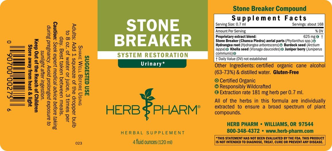 Herb Pharm Stone Breaker 4 oz Liquid