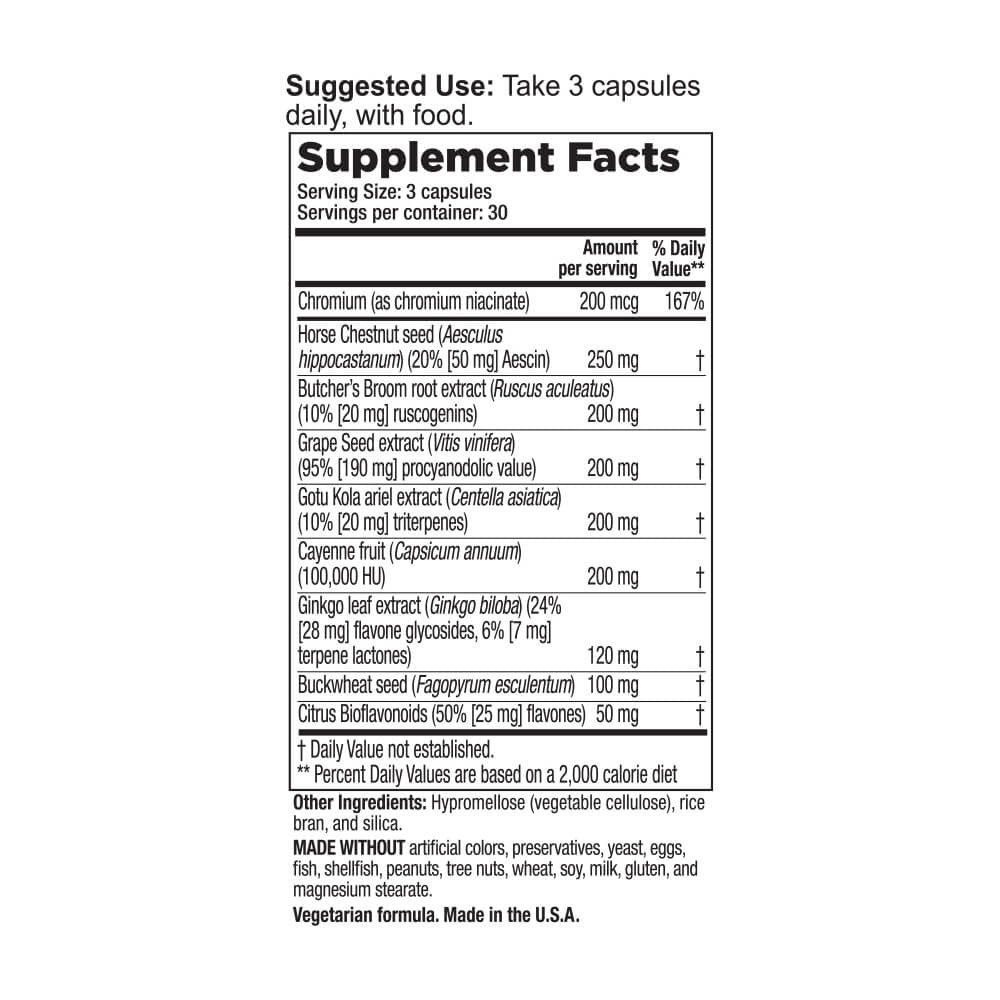 Life Seasons Circulari-T Blood Flow Support 90 Veg Capsule