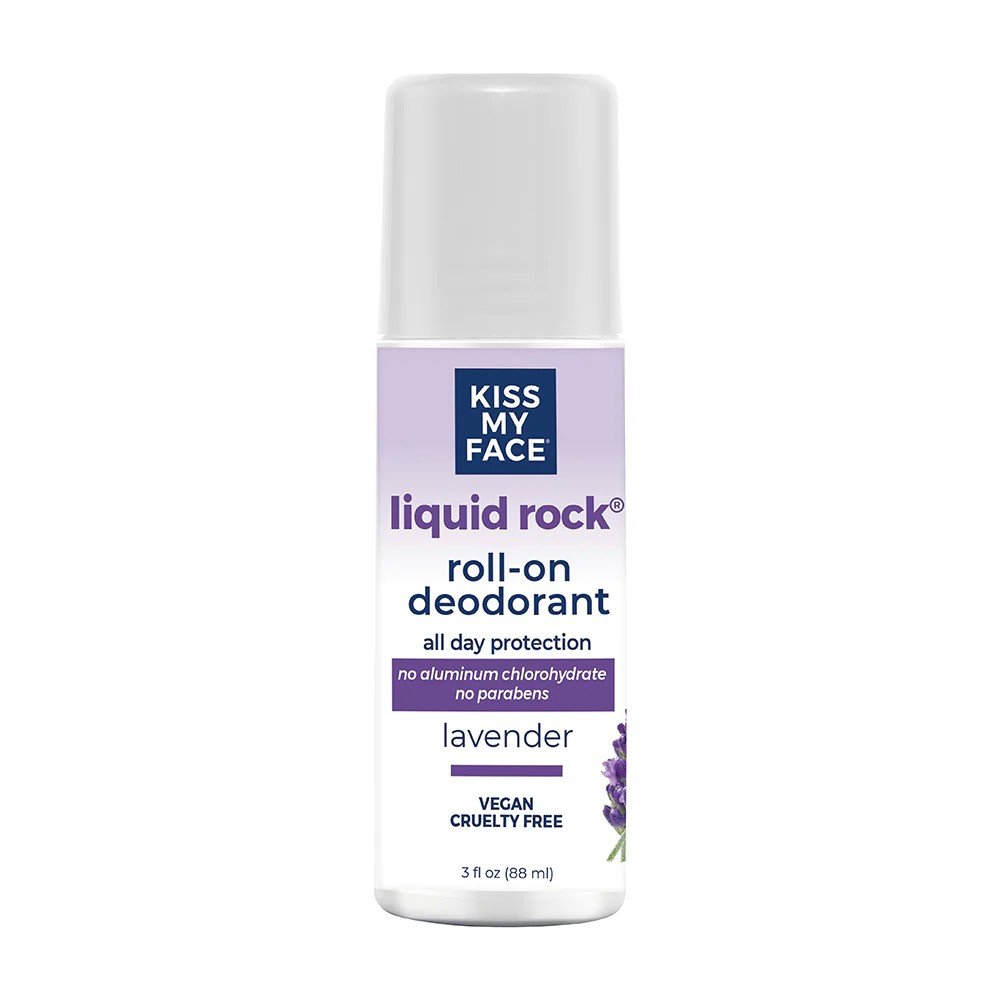 Kiss My Face Liquid Rock Roll-On Lavender Deodorant 3 oz Roll On