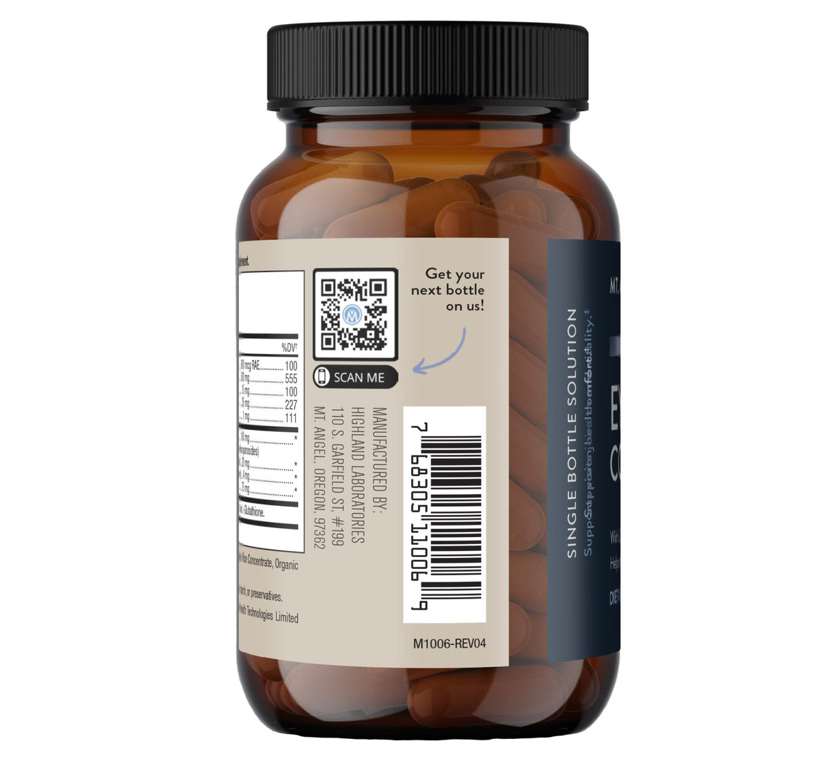 Mt. Angel Vitamins Eye Complete 60 Capsule