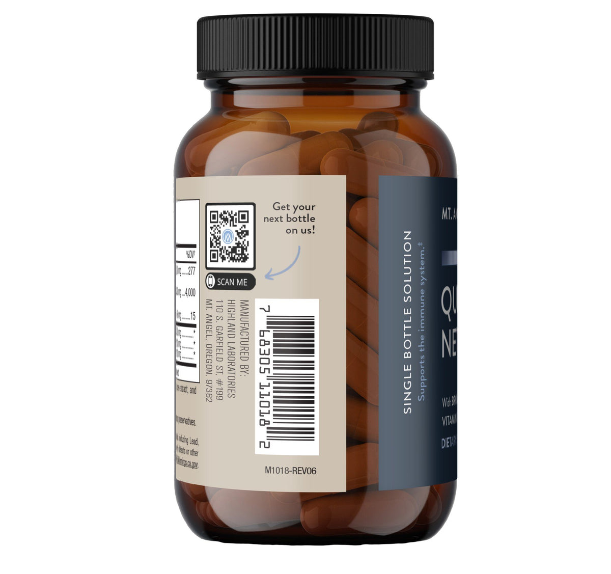 Mt. Angel Vitamins Quercetin Nettle+ 60 Vegetarian Tablet