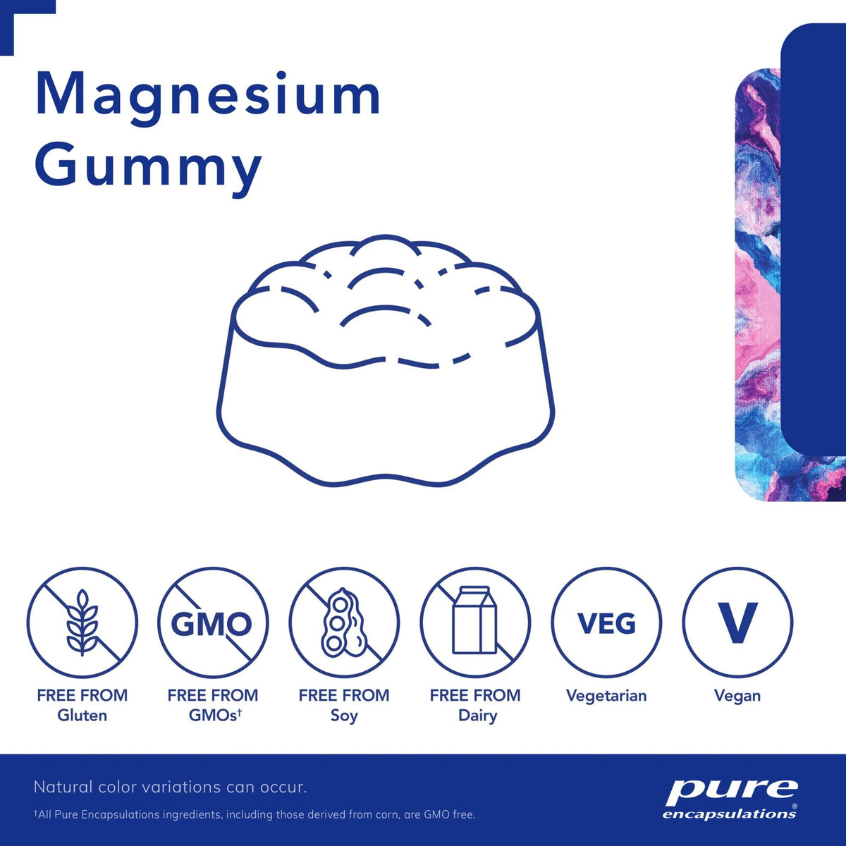 Pure Encapsulations Magnesium Gummy 60 Gummy