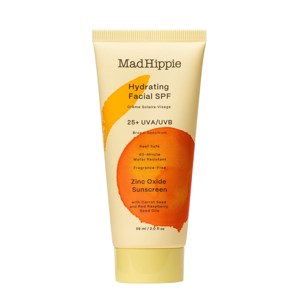 Mad Hippie Hydrating Facial SPF 25 2 oz Cream