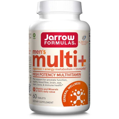 Jarrow Formulas Mens Multivitamin + Digestion & Energy Metabolism 60 Tablet