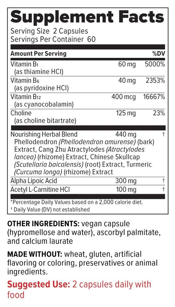 Redd Remedies Nerve Shield 120 Vegan Capsule