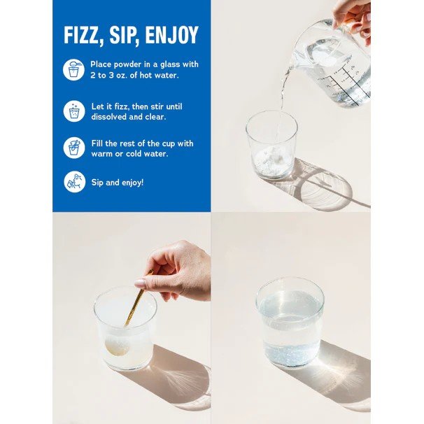 Natural Vitality Calm Relaxing Drink Mix - Magnesium Citrate - Watermelon Flavor 8 oz Powder