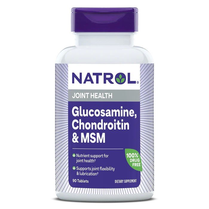 Natrol Glucosamine Chondroitin &amp; MSM 90 Tablet