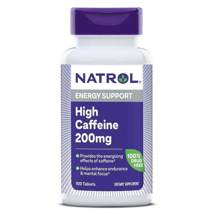 Natrol High Caffeine 200mg 100 Tablet