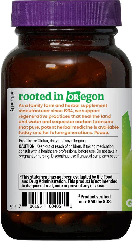 Oregon&#39;s Wild Harvest Aller Aid with Quercetin and NAC 90 Vegan Capsule