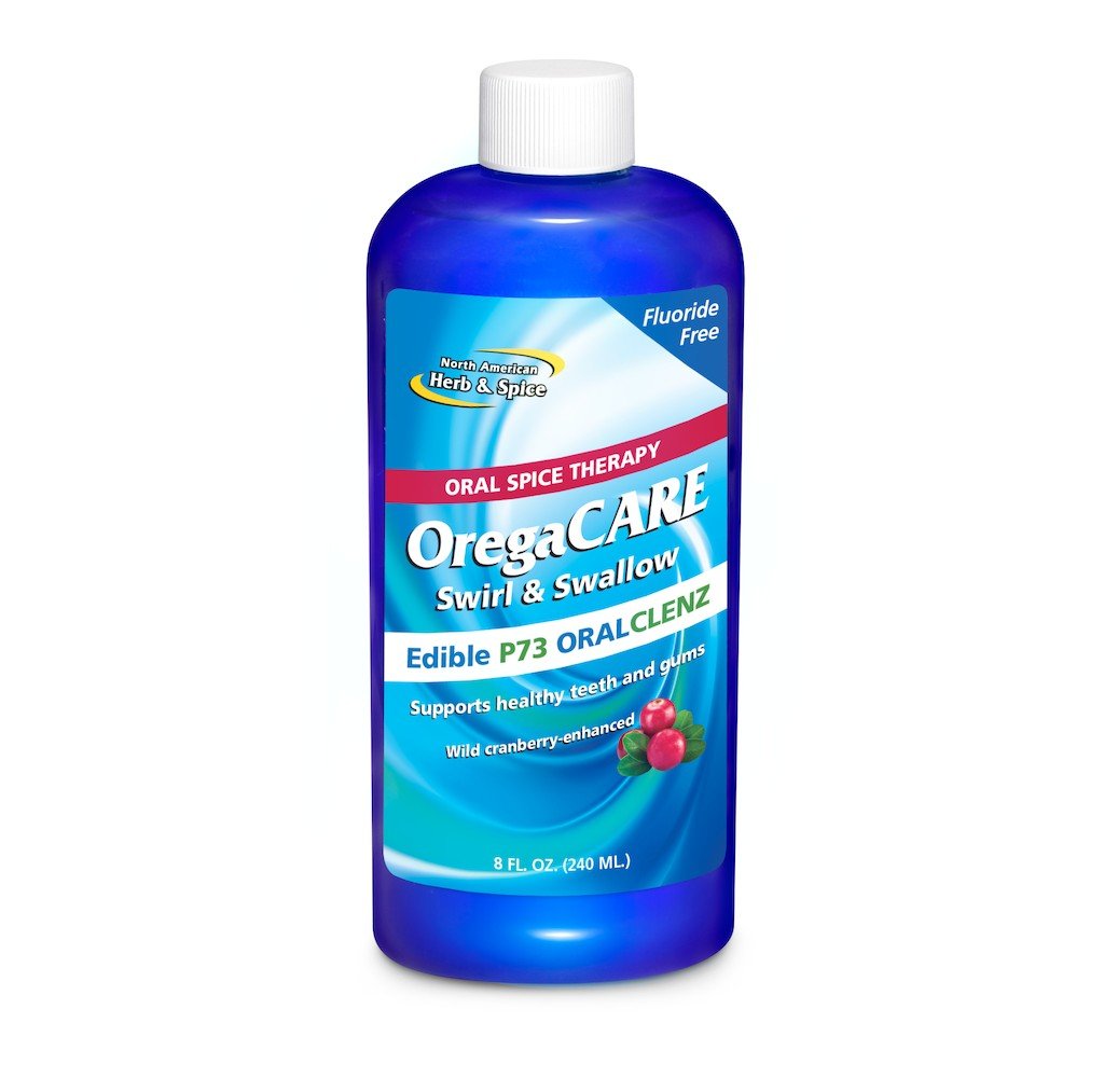 North American Herb & Spice OregaCare Mouthwash Cranberry 8 oz Liquid