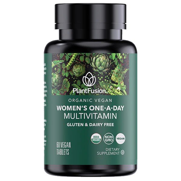 PlantFusion Vegan Women's Organic One-A-Day Multi 60 Tablet