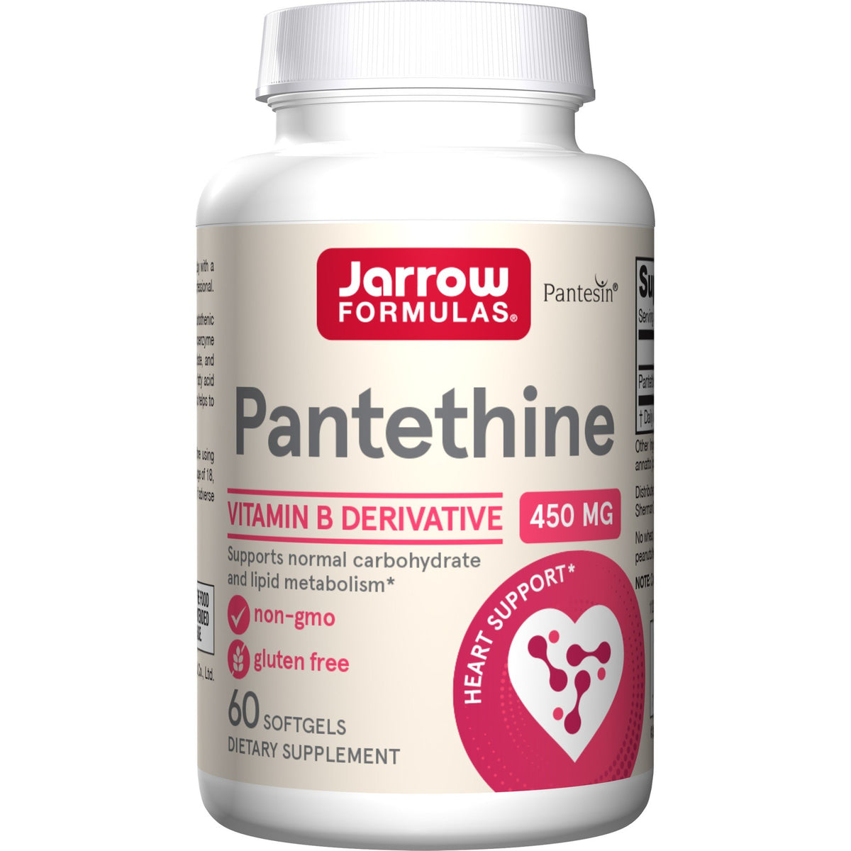 Jarrow Formulas Pantethine 450mg 60 Softgel