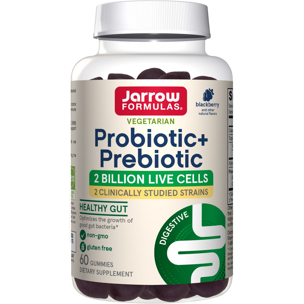 Jarrow Formulas Probiotic &amp; Prebiotic 60 Gummy