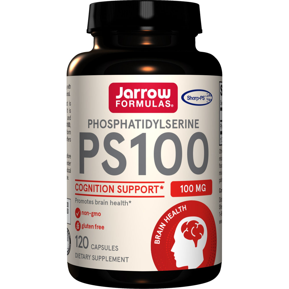 Jarrow Formulas PS-100 (Phosphatidylserine 100mg) 120 Capsule