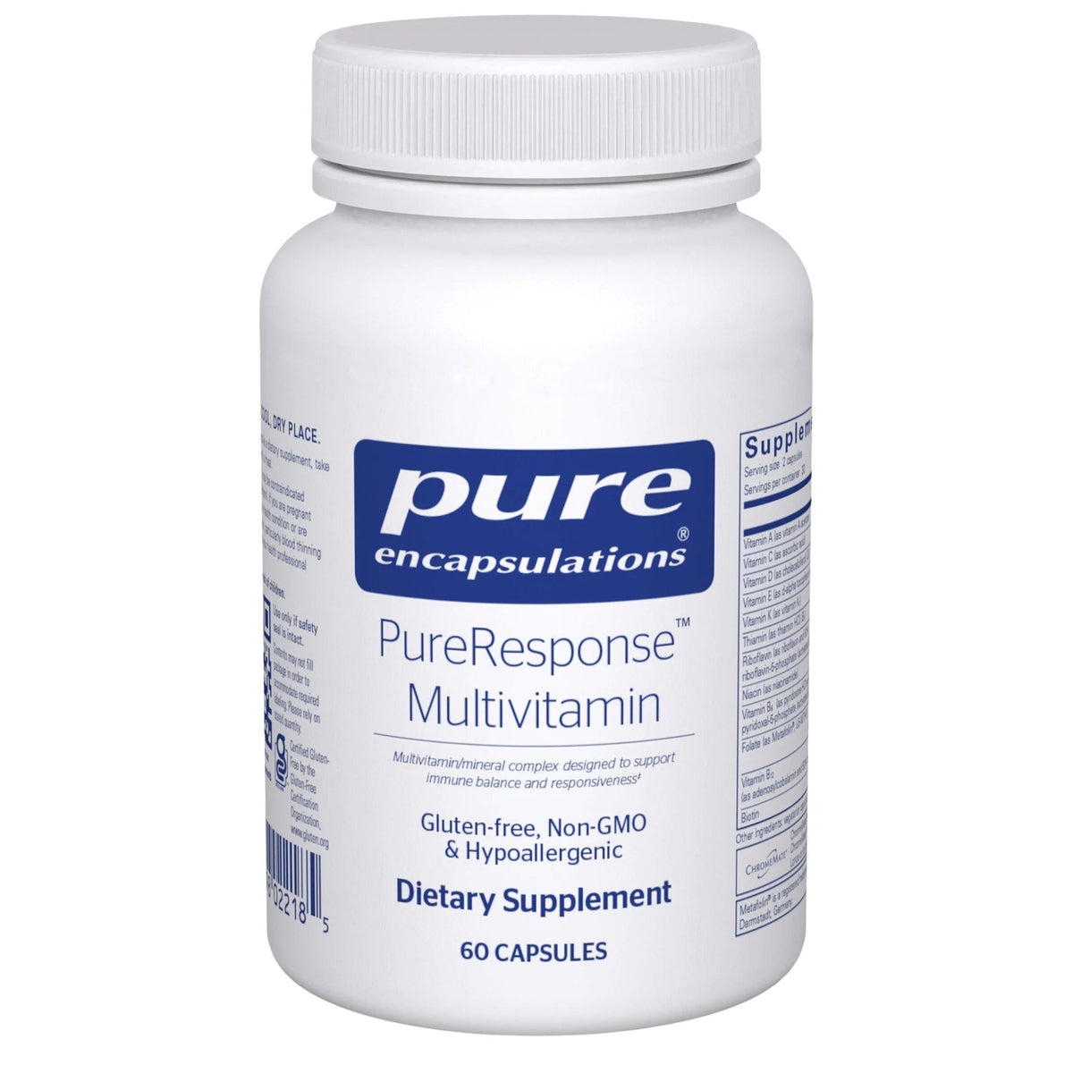 Pure Encapsulations PureResponse Multivitamin 60 Capsule