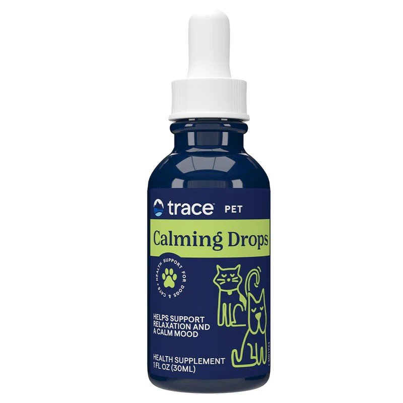 Trace Minerals Pet Calming Drops 1 oz (30 ml) Liquid