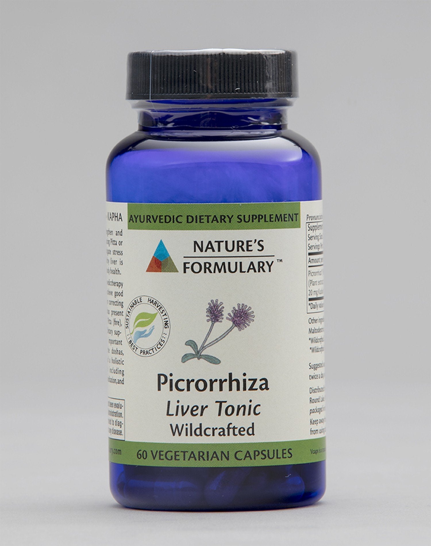 Nature's Formulary Picrorrhiza Liver Function 60 VegCap