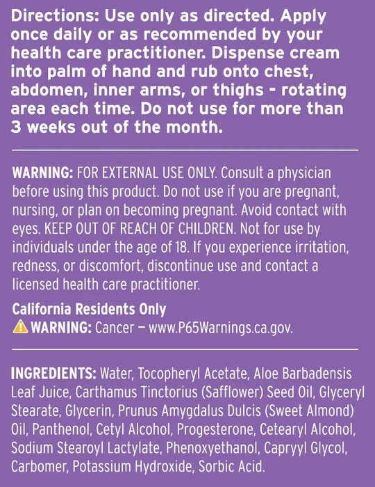 Emerita Pro-Gest 4 oz Cream