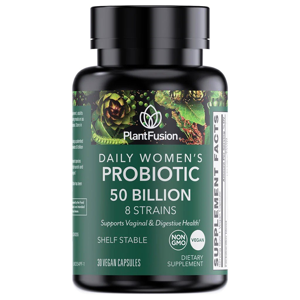 PlantFusion Vegan Daily Women&#39;s 50 Billion Probiotic 30 VegCap