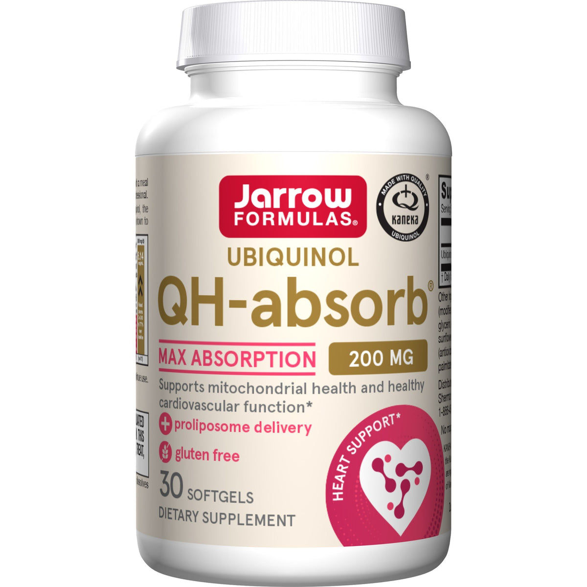 Jarrow Formulas Ubiquinol QH-absorb 200 mg 30 Softgel