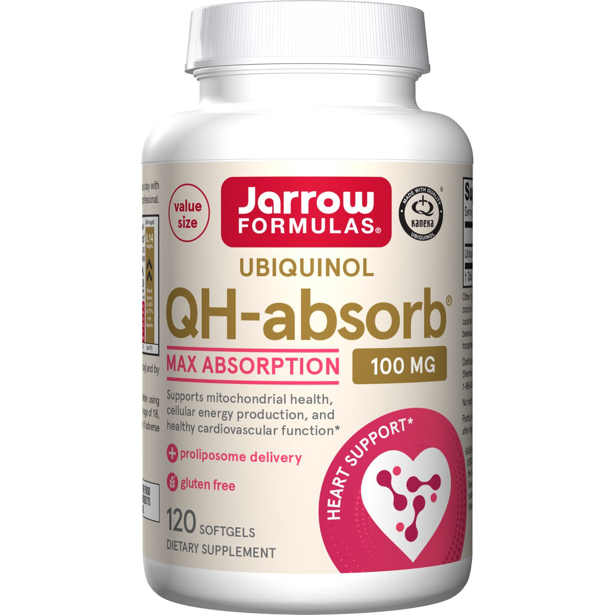 Jarrow Formulas Ubiquinol QH-absorb 100 mg 120 Softgel