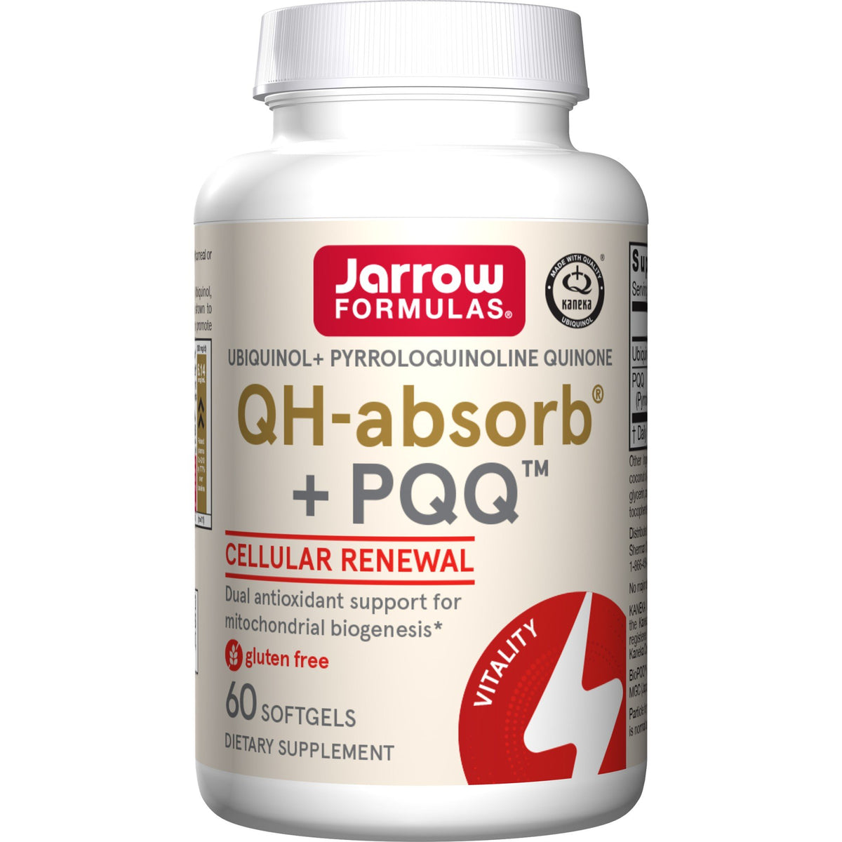 Jarrow Formulas QH-absorb + PQQ 60 Capsule