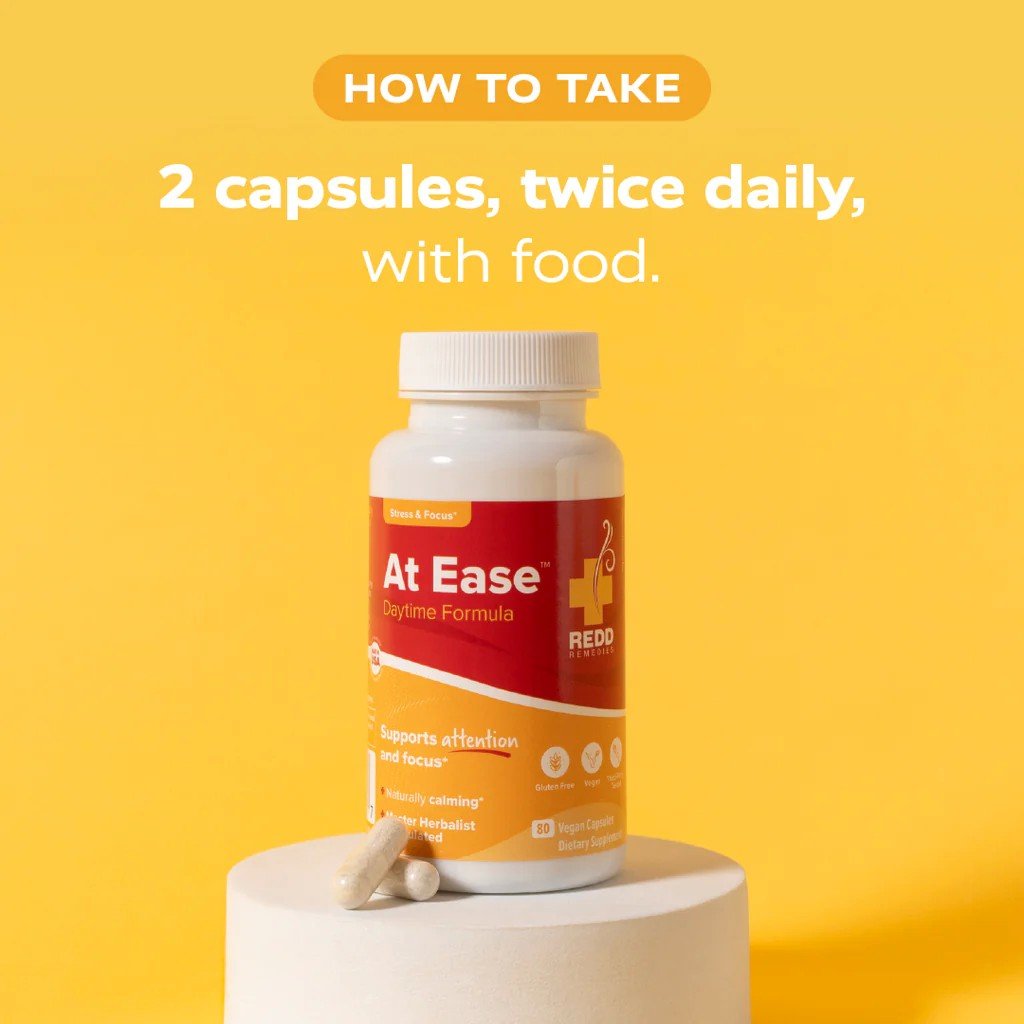 Redd Remedies At Ease 80 Vegan Capsule