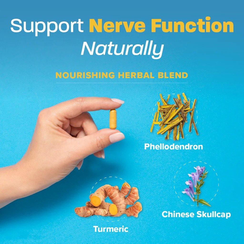 Redd Remedies Nerve Shield 120 Vegan Capsule