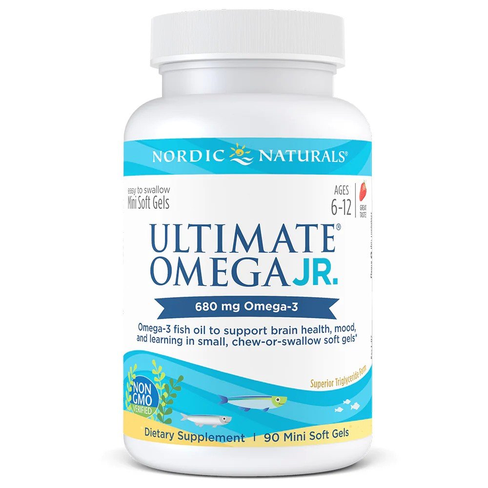 Nordic Naturals Ultimate Omega Junior - Strawberry 90 Softgel