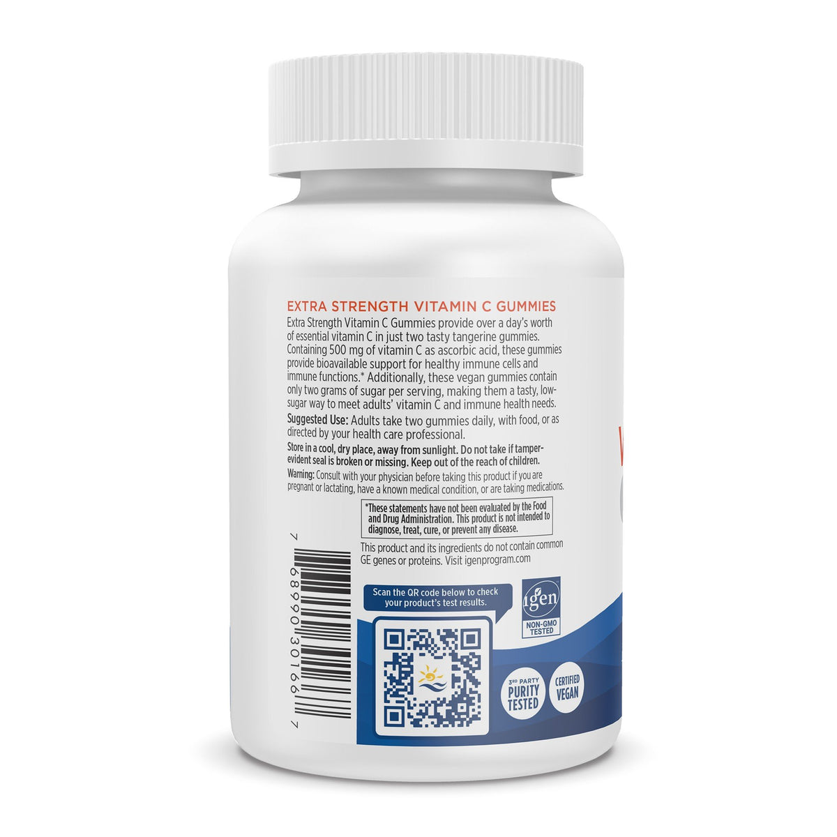 Nordic Naturals Extra Vitamin C Gummies 60 Gummy