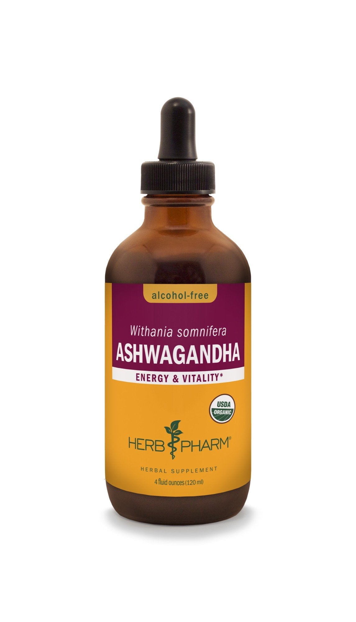 Herb Pharm Ashwagandha Alcohol-Free 4 oz Liquid