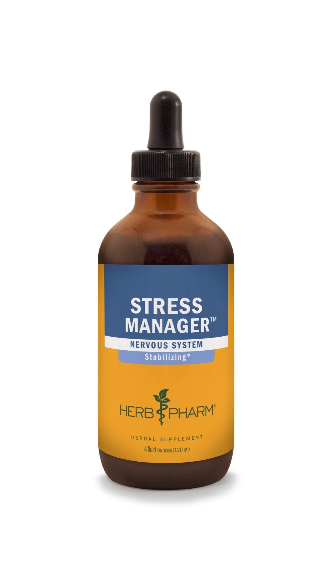 Herb Pharm Stress Manager Compound 4 oz Liquid