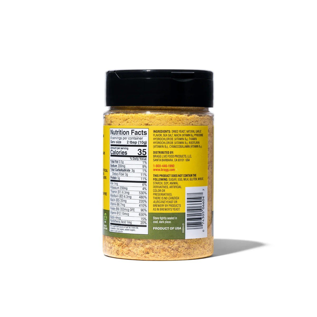 Bragg Nutritional Yeast - Roasted Garlic 3 oz Flakes