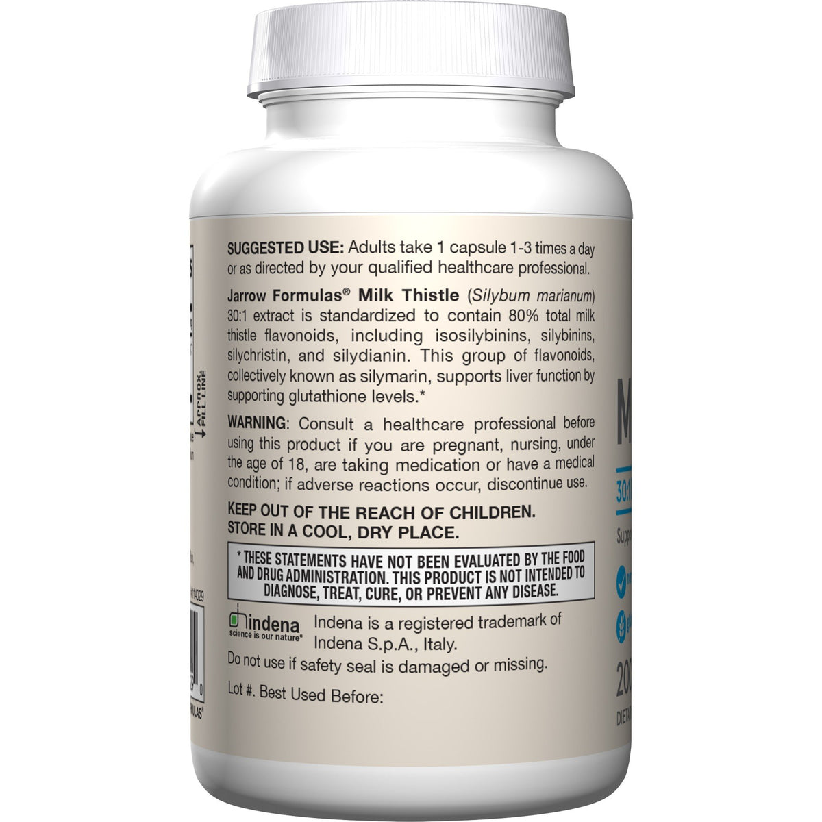 Jarrow Formulas Milk Thistle 200 Capsule