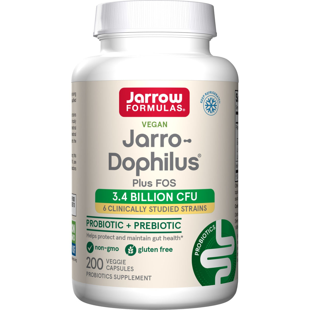 Jarrow Formulas Jarro-Dophilus + FOS 200 Capsule