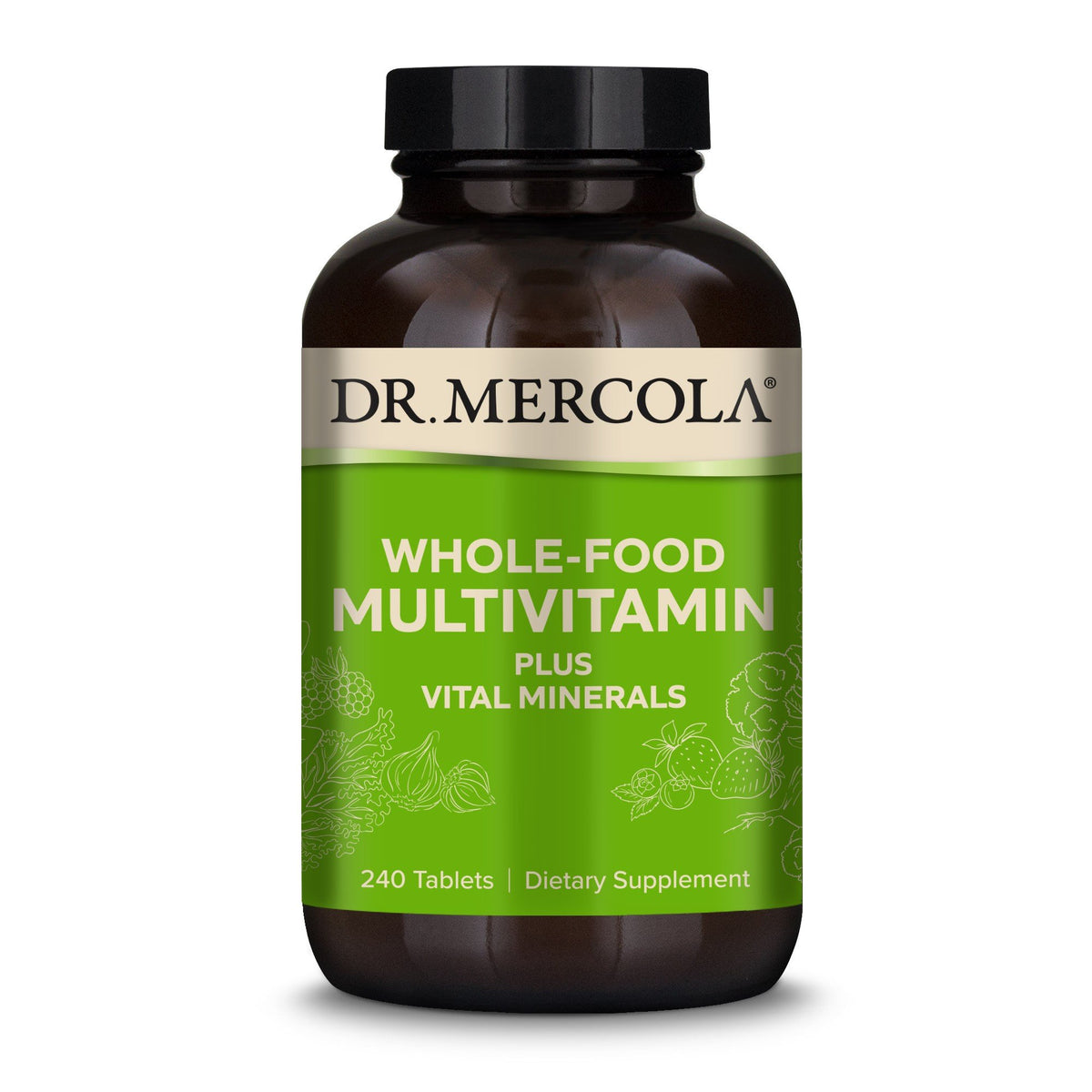 Dr. Mercola Whole Food Multi Plus 240 Tablet