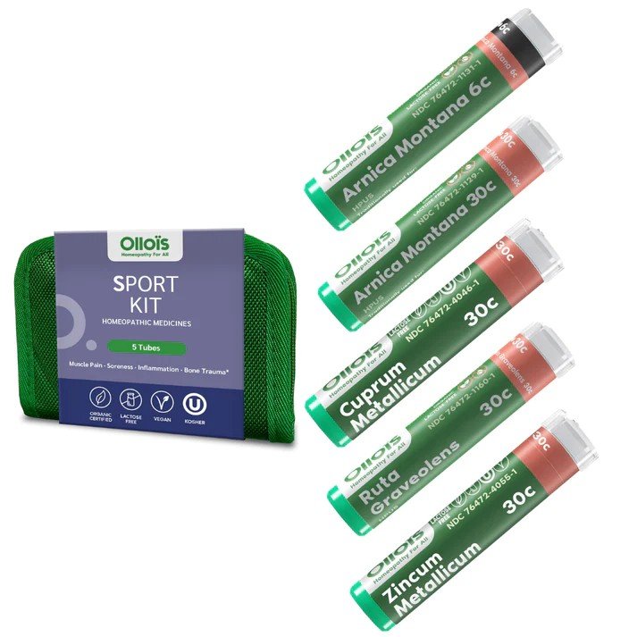 Ollois Homeopathics Homeopathic Sports Kit - 5 tubes 80 per tube Pellet