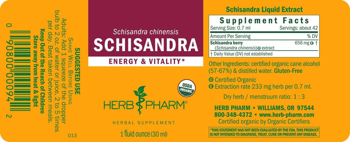 Herb Pharm Schisandra Extract 1 oz Liquid