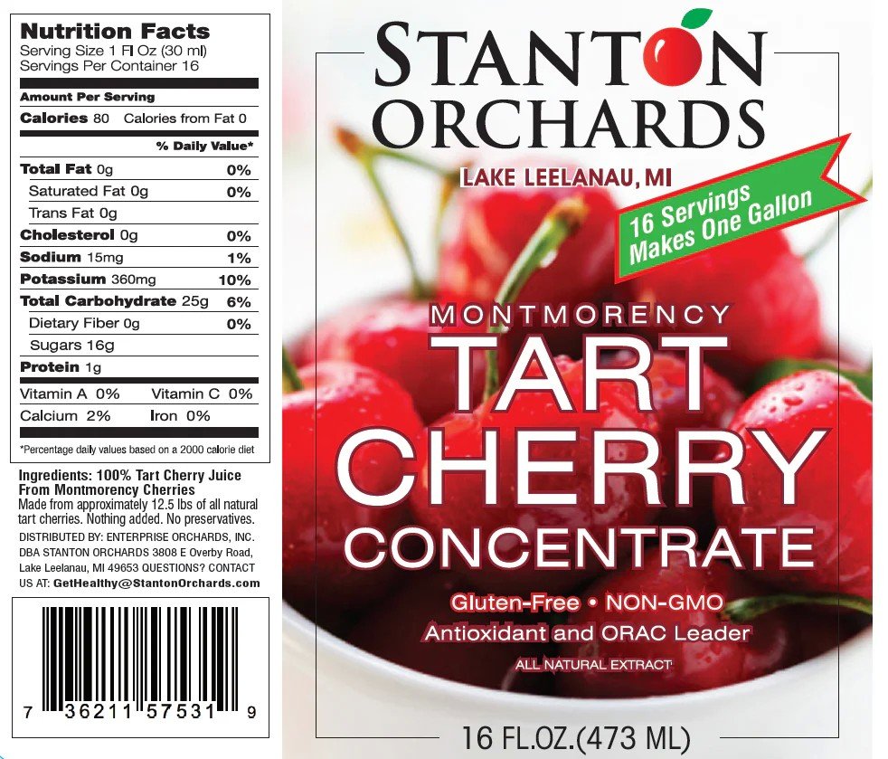 Stanton Orchards Montmorency Tart Cherry 16 oz Liquid