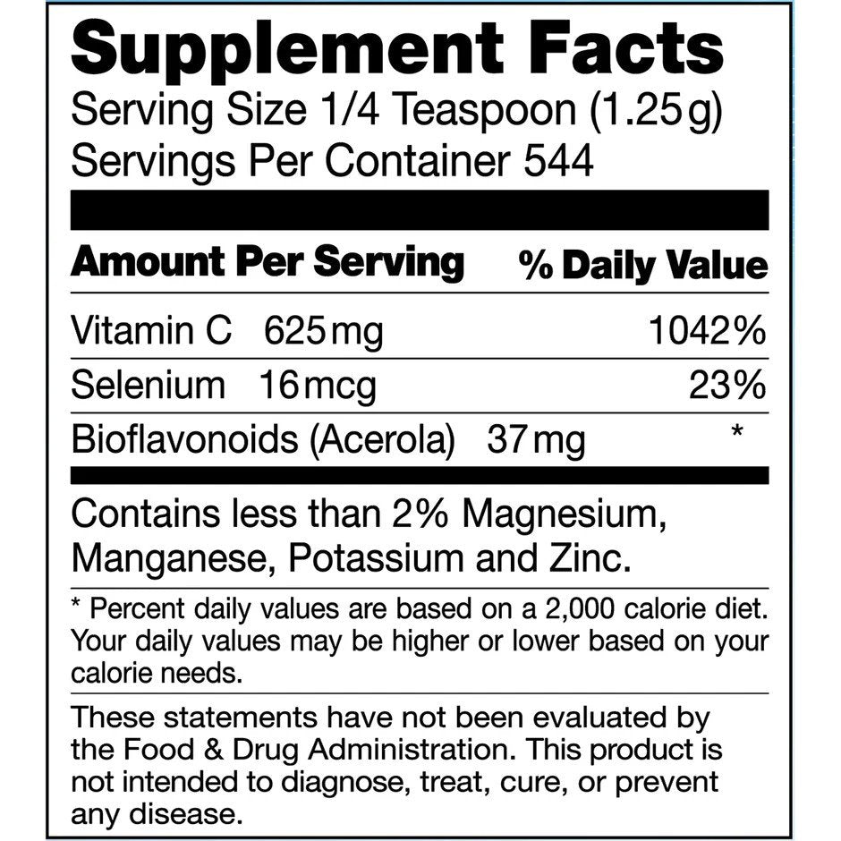Gary Null Suprema-C Strawberry 24 oz (680g) Powder