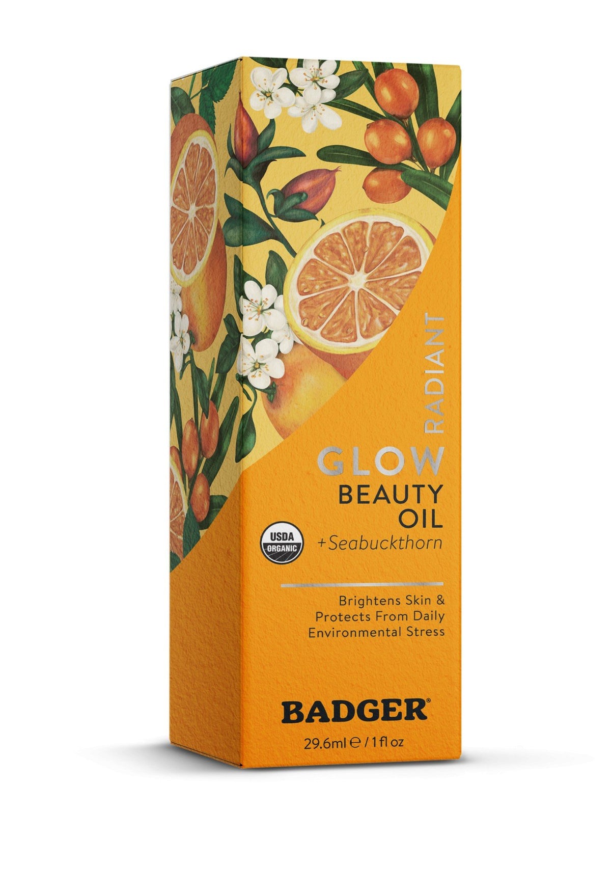 Badger Radiant Glow Beauty Oil 1 fl. oz. Oil
