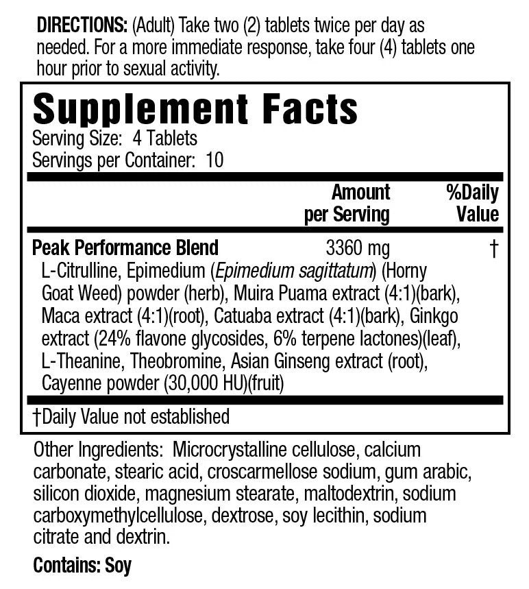 Applied Nutrition Magnum Blood-Flow Sexual Peak Performance 40 Tablet