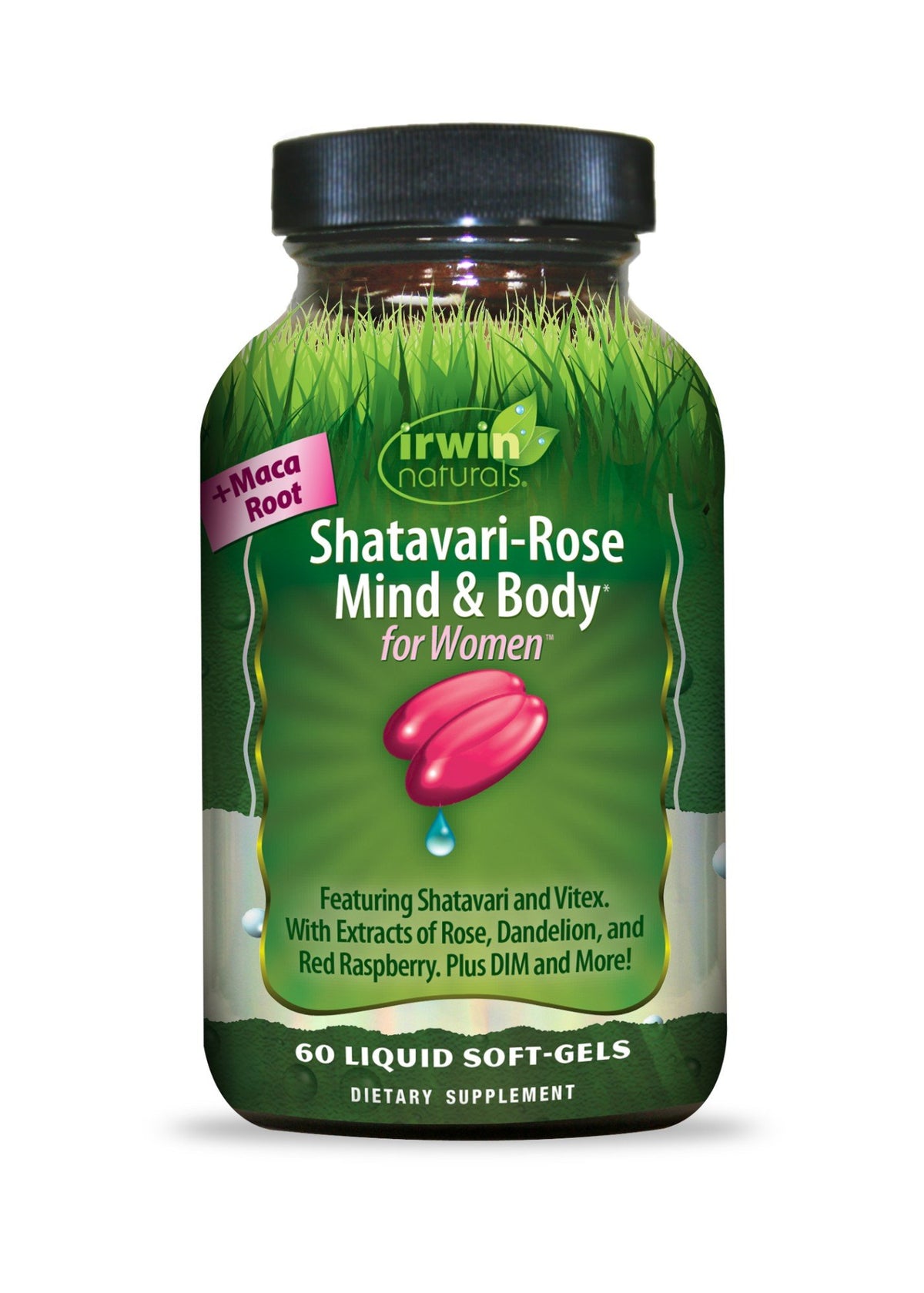 Irwin Naturals Shatavari-Rose Mind & Body for Women 60 Softgel