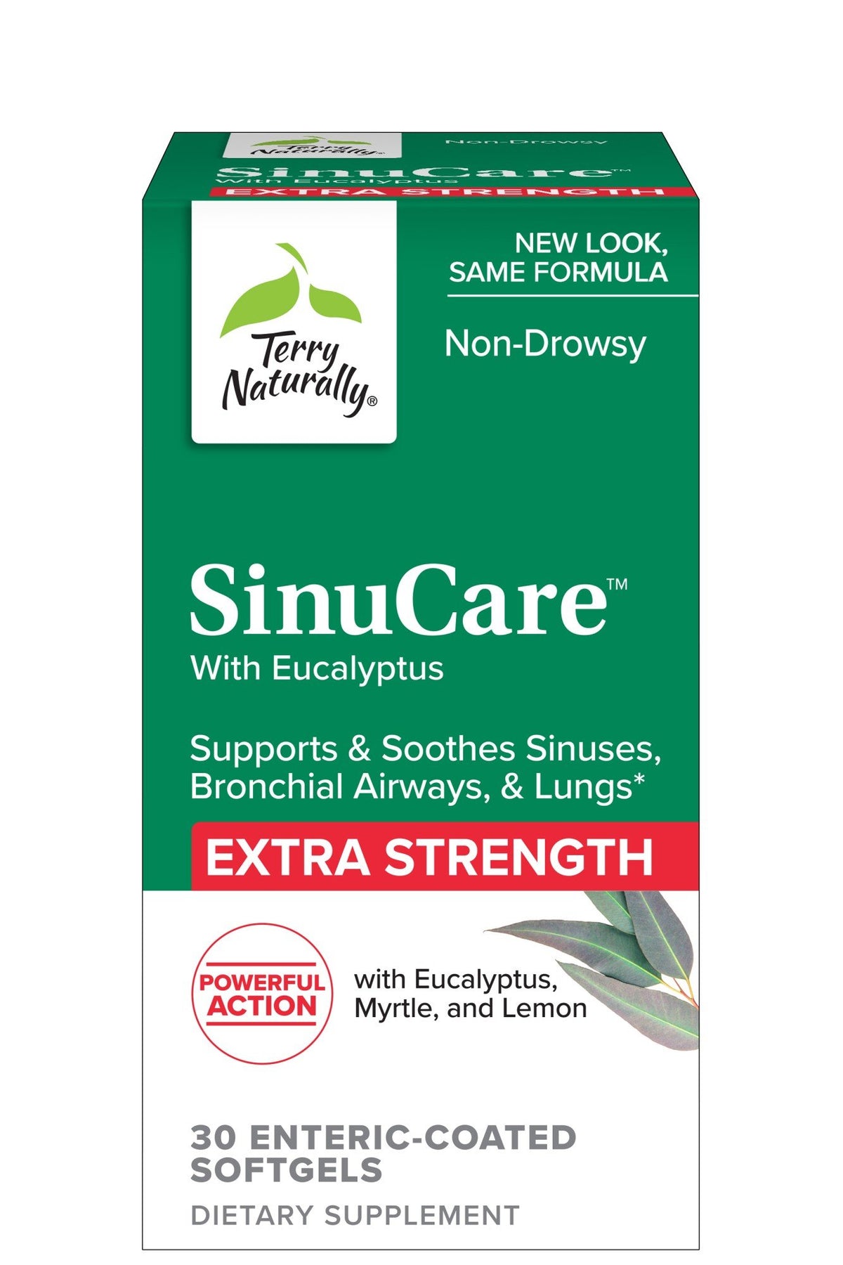 EuroPharma (Terry Naturally) SinuCareExtra Strength 30 Softgel