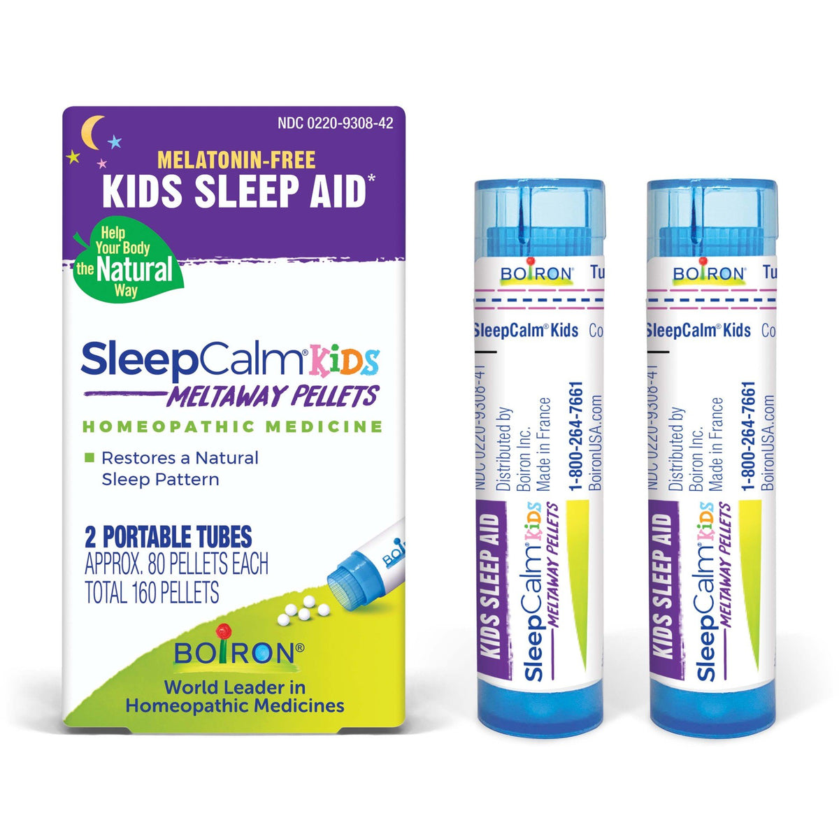 Boiron SleepCalm Kids Pellets Homeopathic Medicine For Sleep Relief 160 Pellet